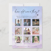 Op Cloud 9 hoe oud waren ze fotospel Kaart (Voorkant)