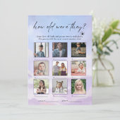 Op Cloud 9 hoe oud waren ze fotospel Kaart (Staand voorkant)