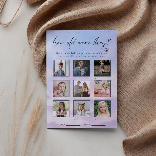 Op Cloud 9 hoe oud waren ze fotospel Kaart