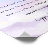 Op Cloud 9 Ring Hunt Game Vrijgezellenfeest Game S Poster (Hoek)