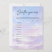 Op Cloud 9 Scattergories Vrijgezellenfeest Game Ka Kaart (Voorkant)