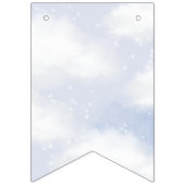 Op Cloud 9 Stof Blauwe Dromerige Lucht Vlaggetjes (Eerste vlag)