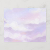 Op Cloud 9 Vrijgezellenfeest Recept Kaart (Achterkant)