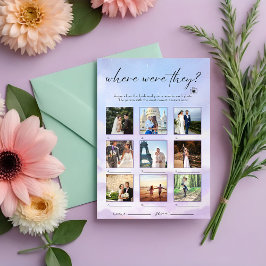 Op Cloud 9 waar waren ze fotospel Kaart