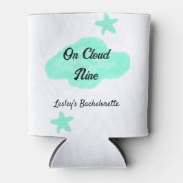 Op Cloud negen pastelgroene wolken ster vrijgezell Blikjeskoeler