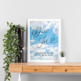 Op Cloud Nine 9 Datum Jar Bruidsspel Poster