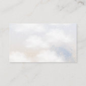 Op Cloud Nine Dreamy Clouds Boeken voor Baby Informatiekaartje (Achterkant)