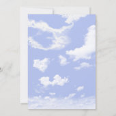 Op Cloud Nine Droomhart Wolken Bruidsmeisjesfeest Kaart (Achterkant)