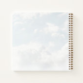 Op Cloud Nine Elegant Vrijgezellenfeest Gastenboek Notitieboek (Achterkant)