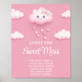Op Cloud Nine Trendy Guess The Sweet Mess spel Poster (Voorkant)