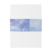 Op Cloud Wine Vrijgezellenfeest Hemelse Sterrenhem Uitnodigingen Wikkel (Achterkant Voorbeeld)