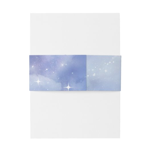 Op Cloud Wine Vrijgezellenfeest Hemelse Sterrenhem Uitnodigingen Wikkel (Achterkant Voorbeeld)