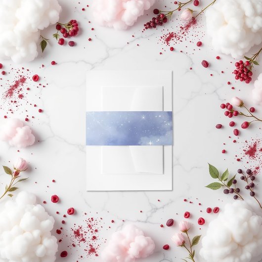 Op Cloud Wine Vrijgezellenfeest Hemelse Sterrenhem Uitnodigingen Wikkel