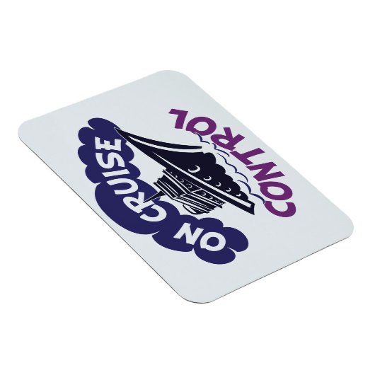 Op Cruise Control Grappige Stateroom Deurcabine Magneet (Rechterzijde)