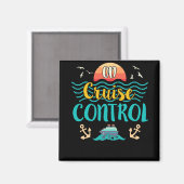 Op cruise control Summer Vacking Travel Magneet (Voorkant / Achterkant)