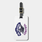 Op Cruise Control Vakantie Schip Bagage Bagagelabel (Voorkant verticaal)