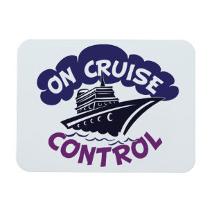 Op Cruise Controle Grappige Hut Deur Cabine Magneet