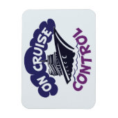 Op Cruise Controle Grappige Hut Deur Cabine Magneet (Verticaal)