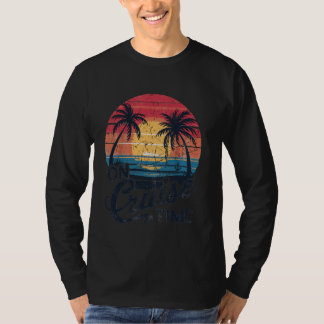 Op Cruise Tijd Cruise Vakantie T-shirt