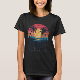 Op Cruise Tijd Cruise Vakantie T-shirt