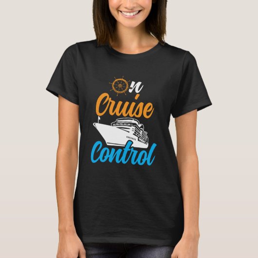 Op cruise voyage boot cruising water grappen Co T-shirt (Voorkant)