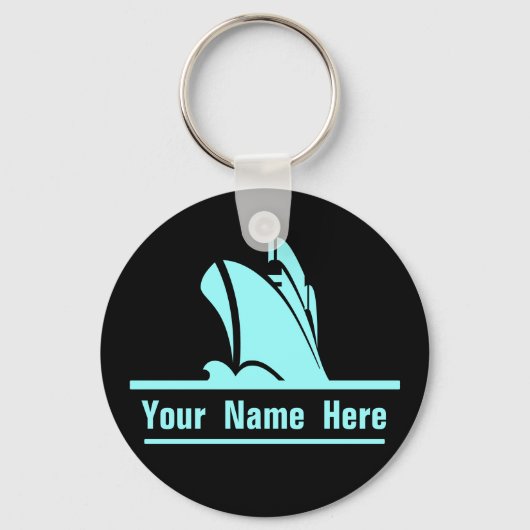 Op cursus Gepersonaliseerde Sleutelhanger Black en (Voorkant)