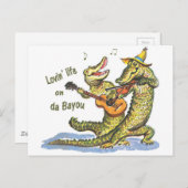 Op da Bayou Briefkaart (Voorkant / Achterkant)