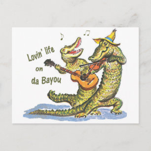 Op da Bayou Briefkaart