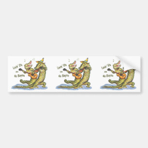 Op da Bayou Bumpersticker