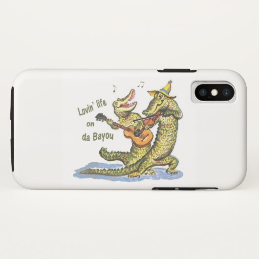 Op da Bayou Case-Mate iPhone Case (Achterkant (horizontaal))