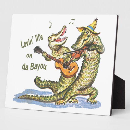 Op da Bayou Fotoplaat (Zijkant)