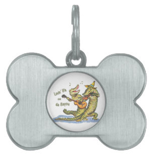 Op da Bayou Huisdieren Naamplaatje