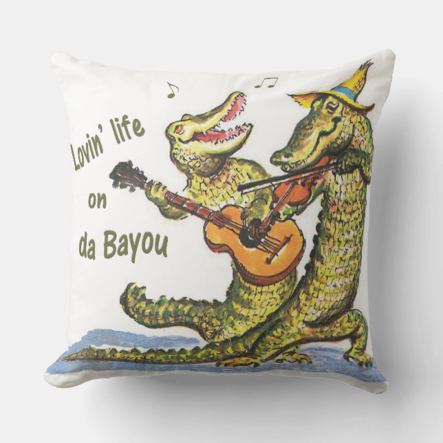 Op da Bayou Kussen (Voorkant)