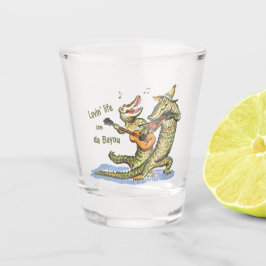 Op da Bayou Shot Glas