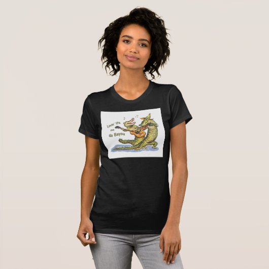 Op da Bayou T-shirt (Voorkant volledig)