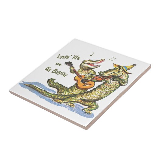 Op da Bayou Tegeltje (Zijkant)