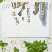 Op da Bayou Theedoek (Gevouwen)