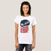Op Dasher, op Dancer, op Prancer, op Vixen.. T-shirt (Voorkant volledig)