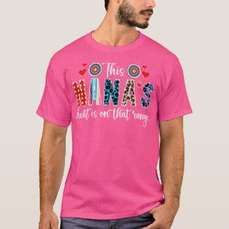 Op dat bereik boogschieten Nana oma Nana van een b T-shirt