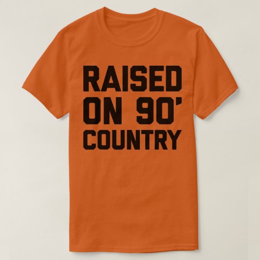 Op de 90s National Music Lover Cowboy Funny We T-shirt (Design voorkant)