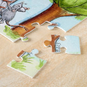 Op de aanval! legpuzzel (Zijkant)