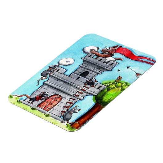 Op de aanval! magneet (Linkerzijde)