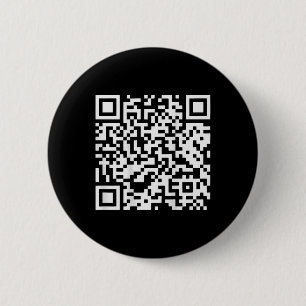 (op de achterkant) Grappig QR niet een beetje Btch Ronde Button 5,7 Cm