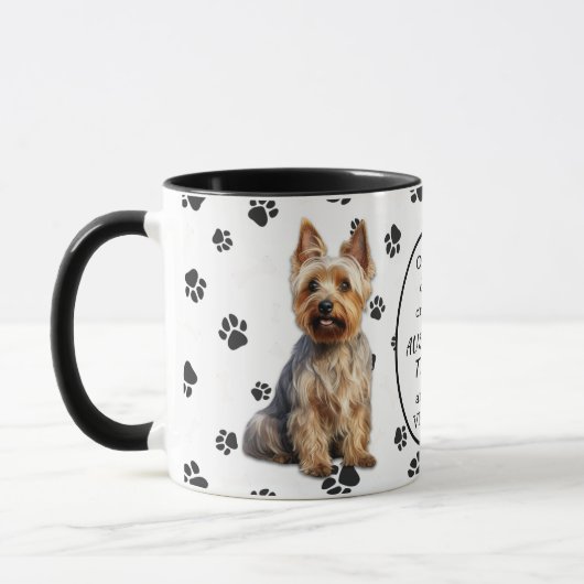 Op de achtste dag Creëer God Australian Terrier Do Mok (Links)