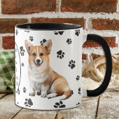 Op de achtste dag Creëer God de Corgi Mok