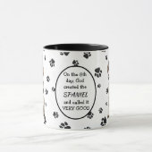 Op de achtste dag Creëer God de Spanjaarden Mok (Midden)