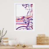 Op de Aero-Bars Poster (Keuken)