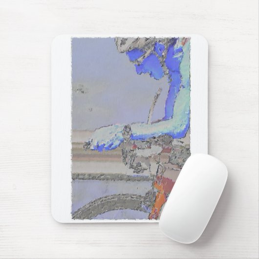 Op de Aero-Bars-schildering Muismat (Met muis)