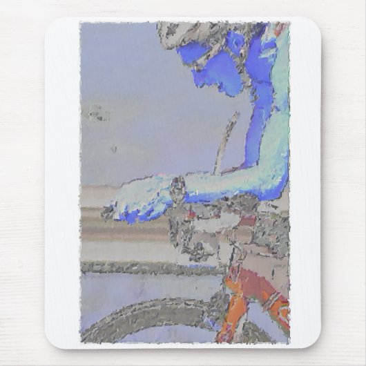 Op de Aero-Bars-schildering Muismat (Voorkant)