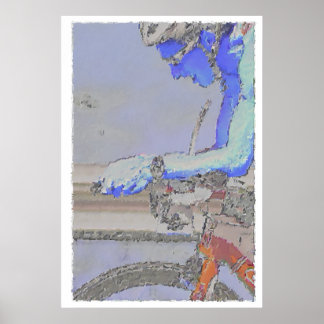 Op de Aero-Bars-schildering Poster